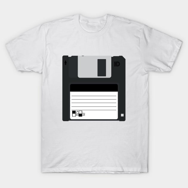 Floppy Disk T-Shirt by rheyes